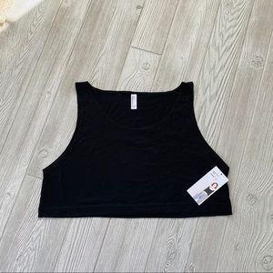 American apparel crop tank